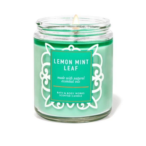 Bath & Body Works Accents Bath Body Works Lemon Mint Leaf Single